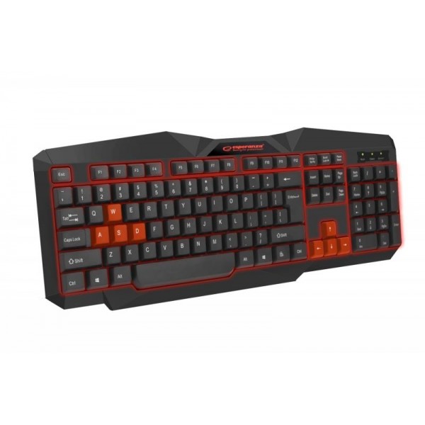 

Клавиатура Esperanza EGK201 (EGK201RUA) Red USB