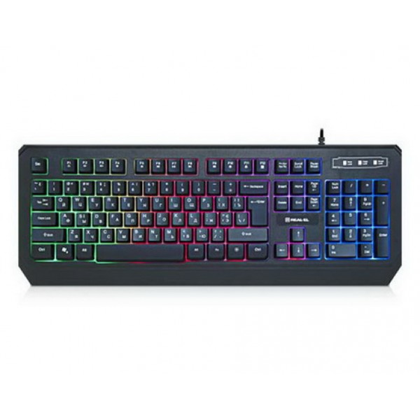 

Клавиатура REAL-EL Comfort 7001 Black USB UAH