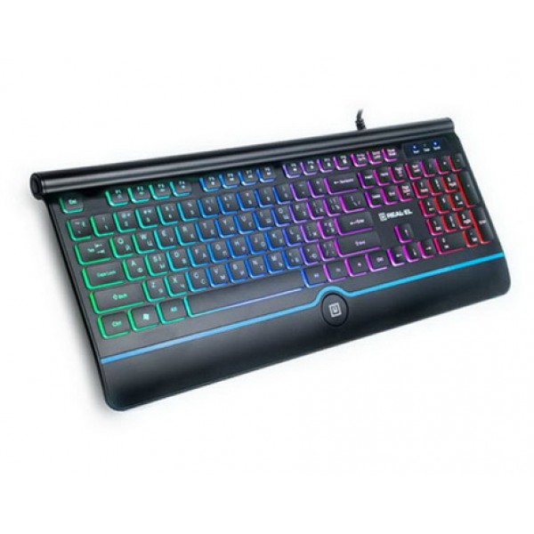

Клавиатура REAL-EL Comfort 8000 Backlit Black USB UAH