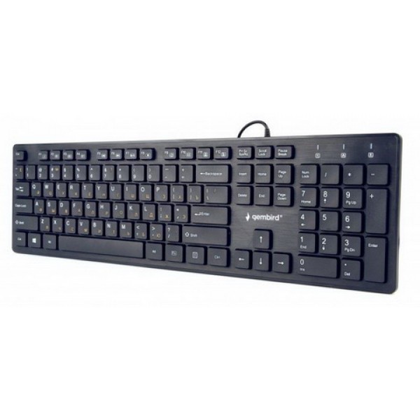

Клавиатура Gembird KB-MCH-03-UA Black USB UKR