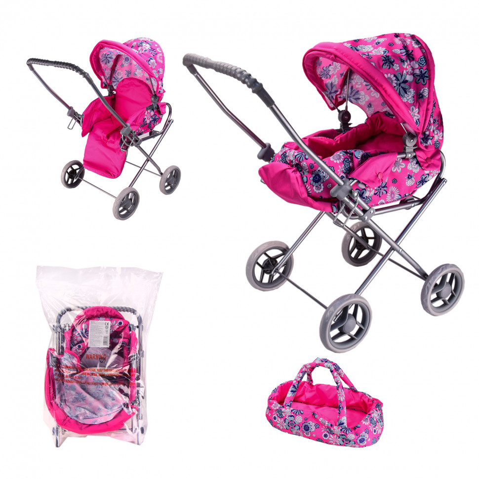 

Коляска для кукол 9391 трансформер, зима-лето