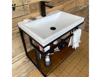 

Тумба под умывальник Лофт Loft Square 600х415х450