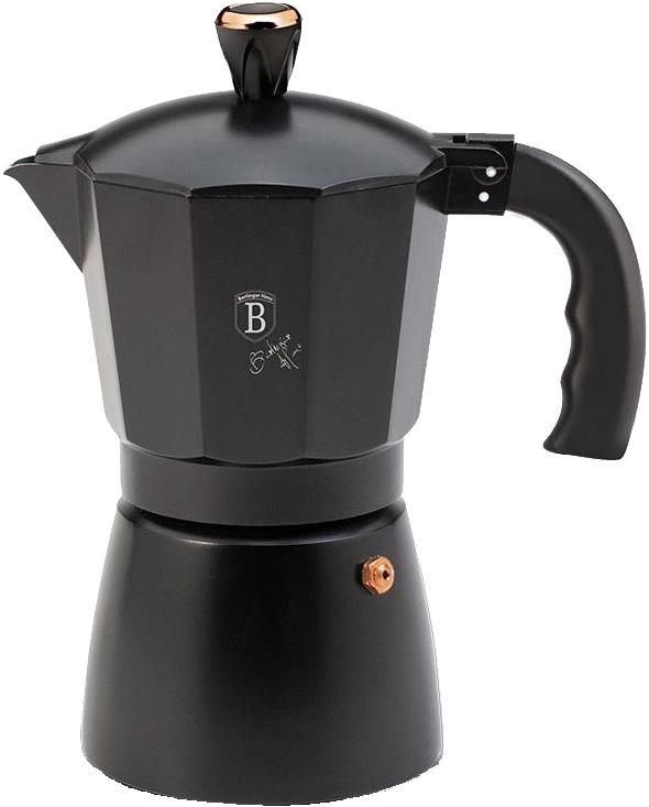 

Кофеварка гейзерная Berlinger Haus Black Rose на 6 чашек
