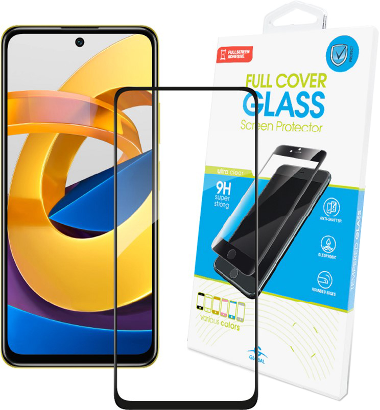 

Защитное стекло Global Full Glue для Poco M4 Pro 5G Black