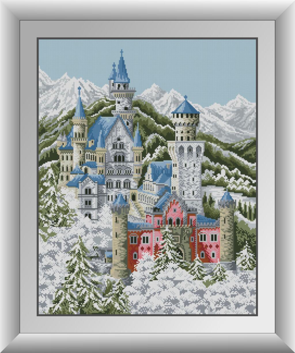 

Набор алмазной живописи Dream Art Зимний Нойшванштайн