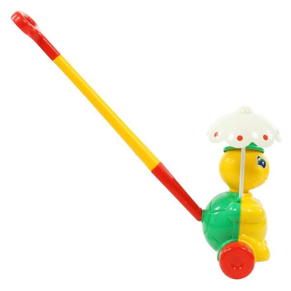 

Детская игрушка Polesie черепашка-каталка тортила с ручкой (3637)