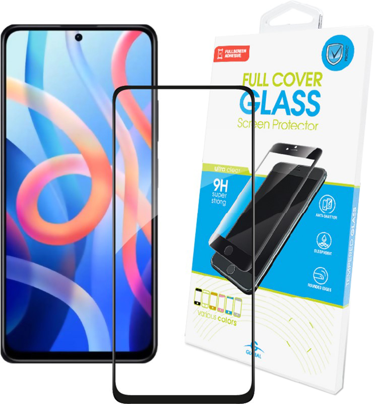 

Защитное стекло Global Full Glue для Xiaomi Redmi Note 11 Black