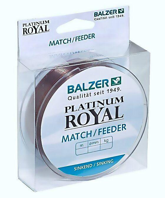 

Леска Balzer Platinum Royal Match/Feeder 200 м 0.25 мм 5.20 кг Темно-коричневая