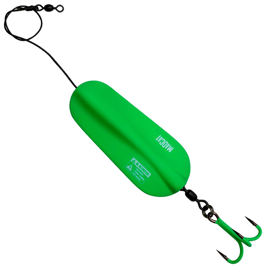 

Блесна-колебалка DAM MADCAT A-STATIC Inline Spoon 125гр (green)
