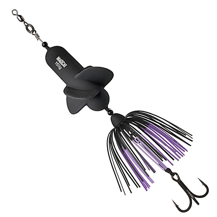 

Приманка на сома DAM MADCAT A-STATIC Propeller Teaser (Медуза) 3/0 200гр. (BLACK)