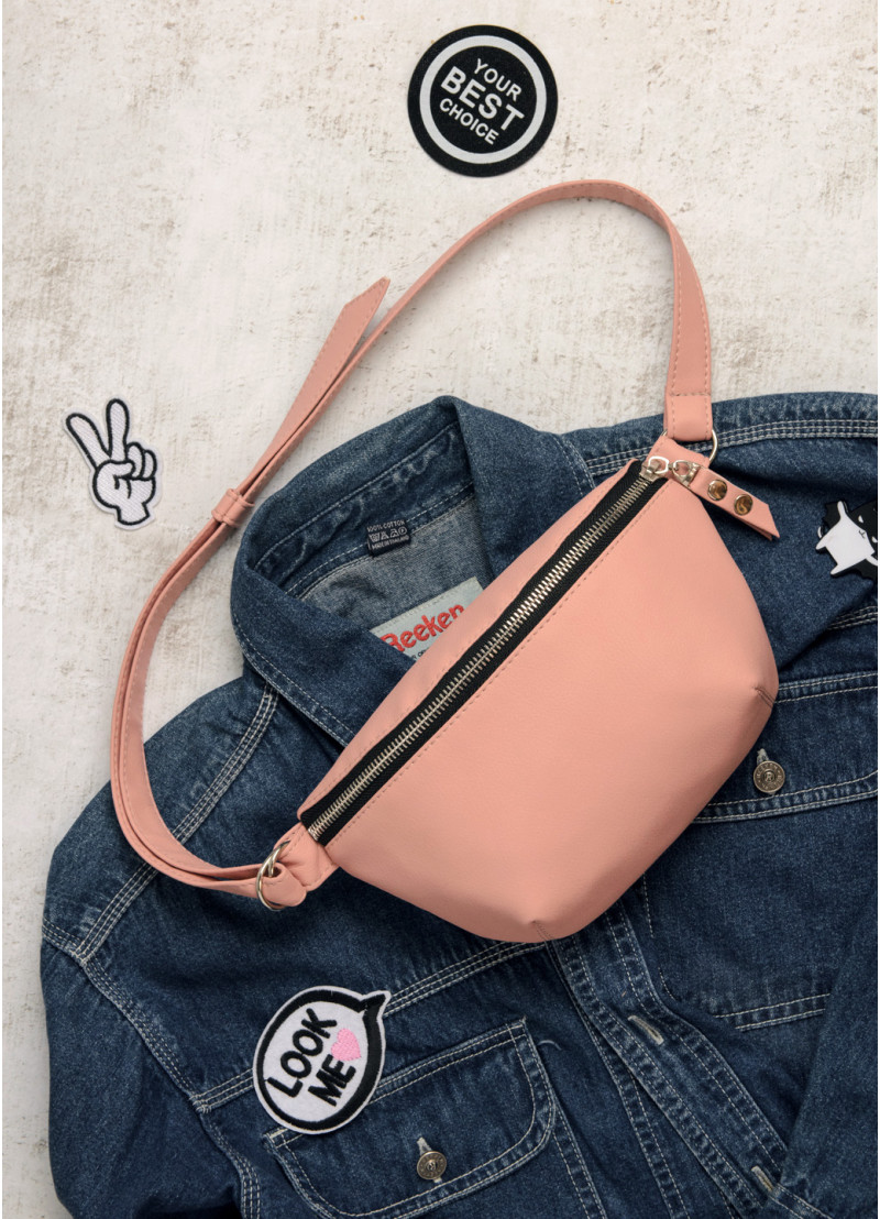 

Поясная сумка Sambag Polo SQS пудра 86123006