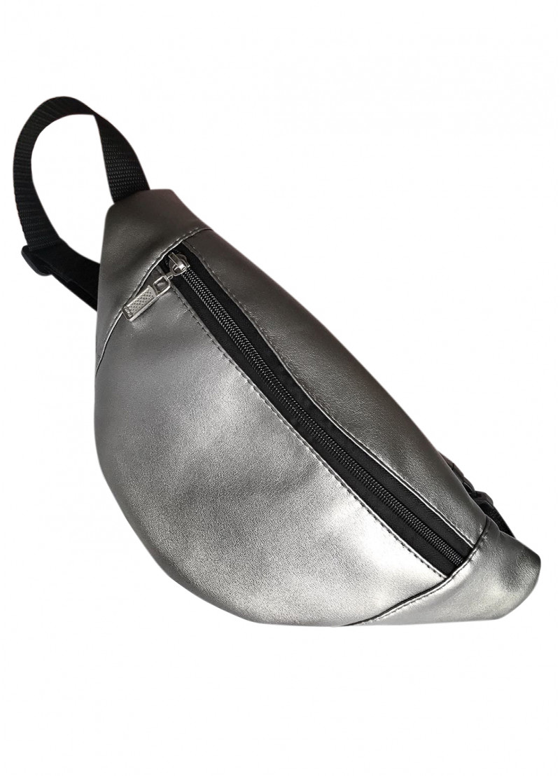 

Поясная сумка бананка Sambag Soho BSH silver dark 82111004