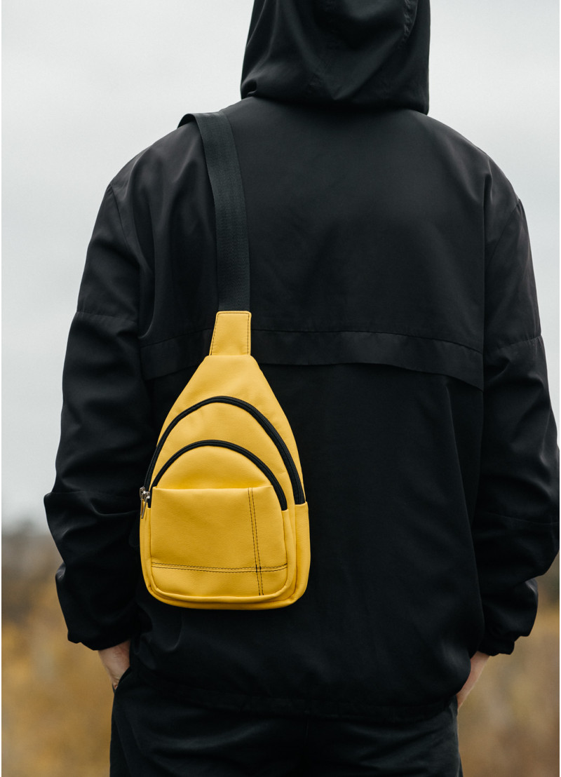 

Сумка через плечо слинг Sambag Brooklyn SSHm желтый 83111028m