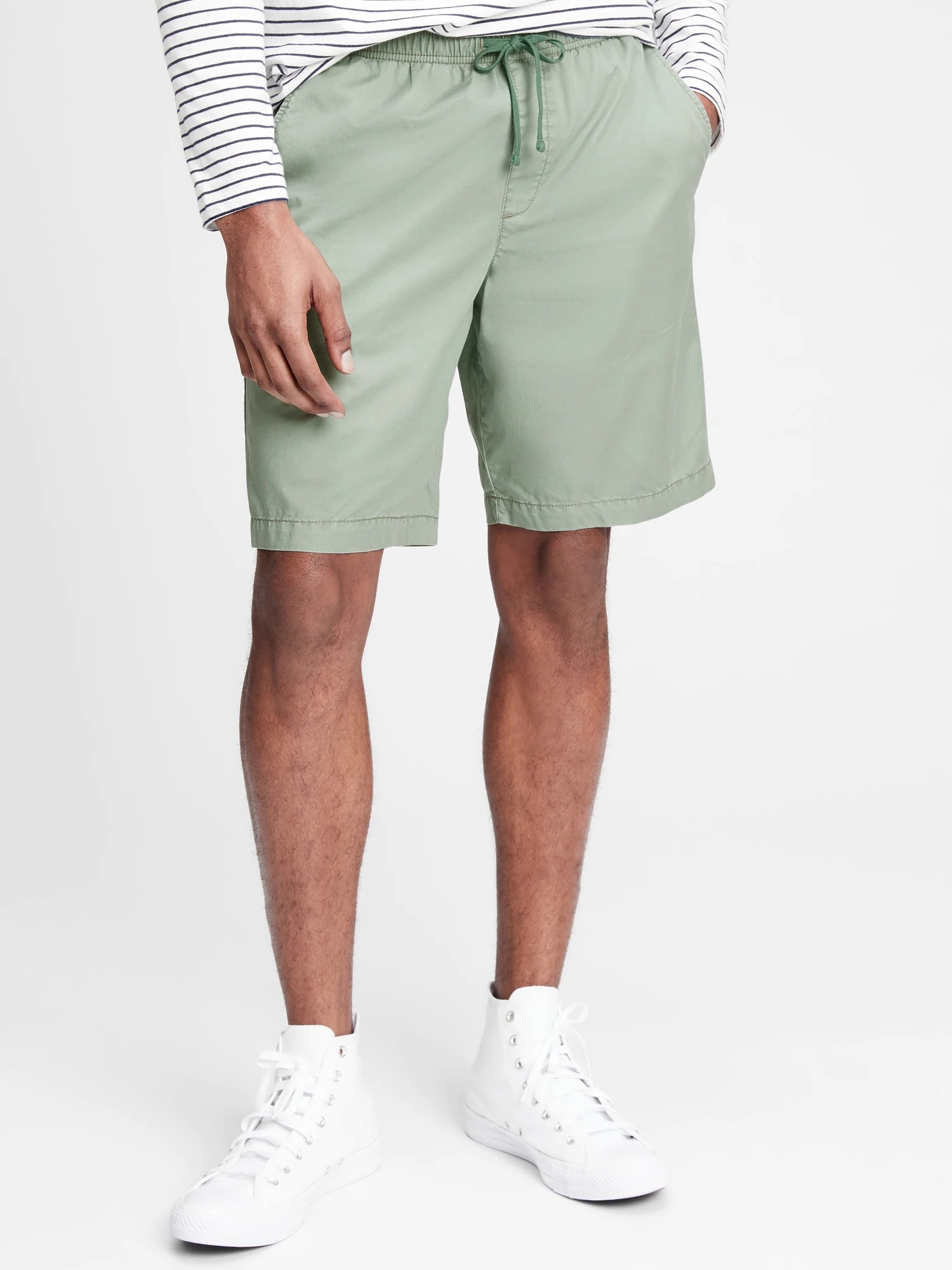 

Легкие мужские шорты GAP 1159757681 (Зеленый, XL)