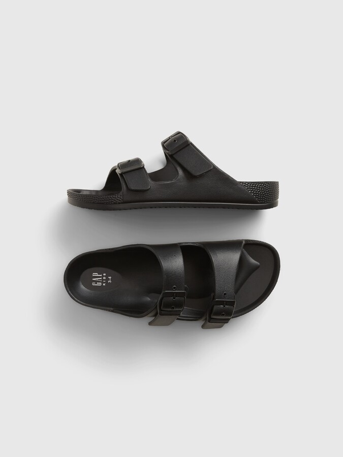 

Детские шлепанцы GAP слайдер 1159757655 (Черный, 35-36)