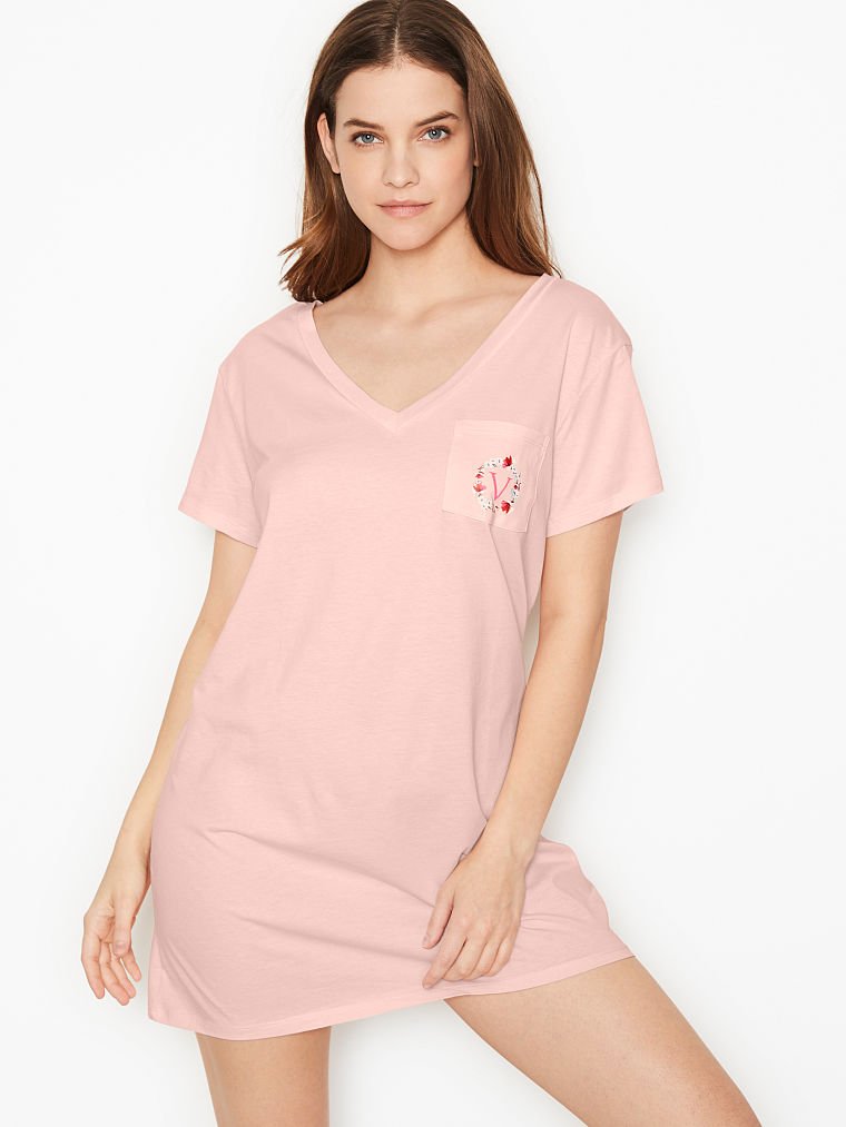 

Домашнее платье Victoria’s Secret туника 1159757633 (Розовый, M)