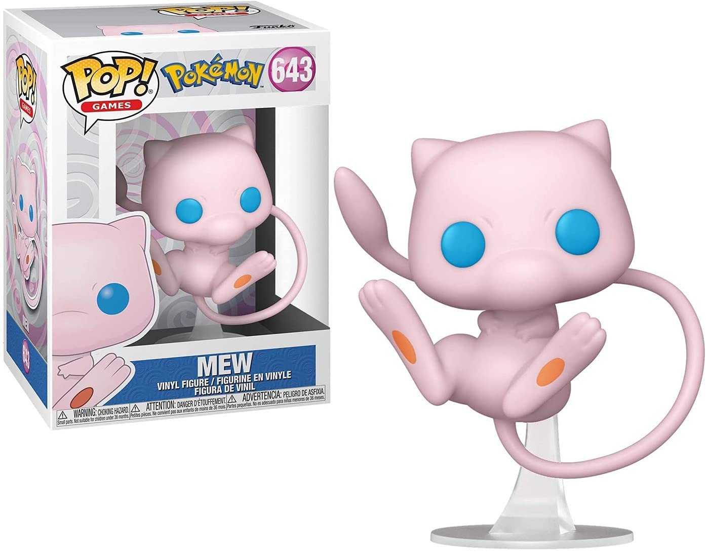 

Фигурка Фанко Покемон - Мяу № 643 Pokemon Mew Funko Pop 54043