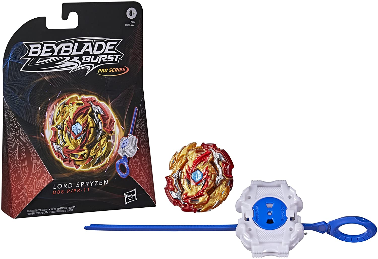 

Бейблейд Лорд Спрайзен Pro Серия Beyblade Lord Spryzen D88-P/PR-11 Hasbro F2334