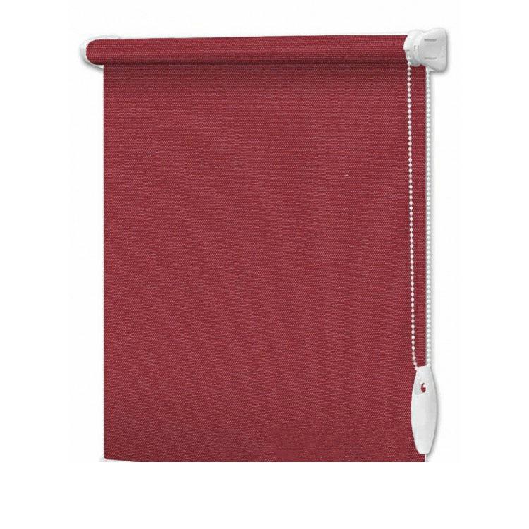 

Рулонная штора термо blackout InterDiz Charlotte С208 117,5х185 см открытого типа Бордовый