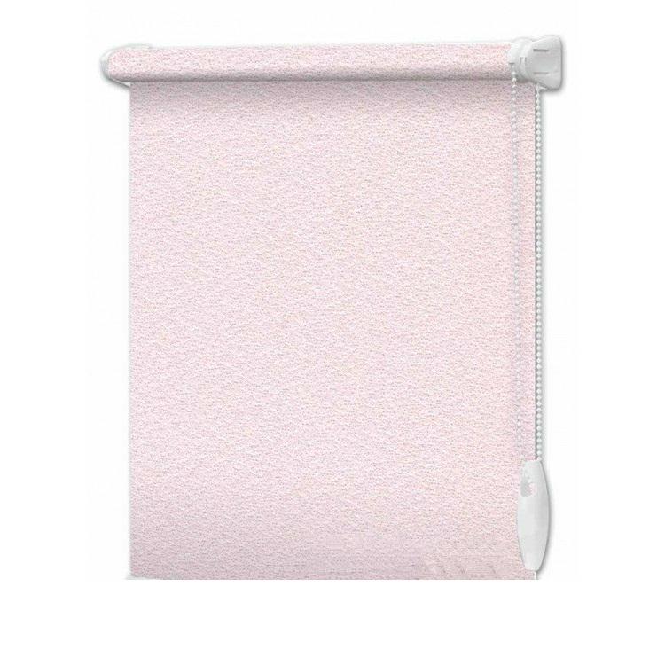 

Рулонная штора InterDiz Luminis Metallik 936 127,5х160 см открытого типа Блестящий Светло-розовый