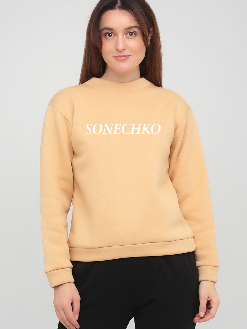 

Свитшот Malta Ж531-14-П2 SONECHKO-W L (46) Карамельный