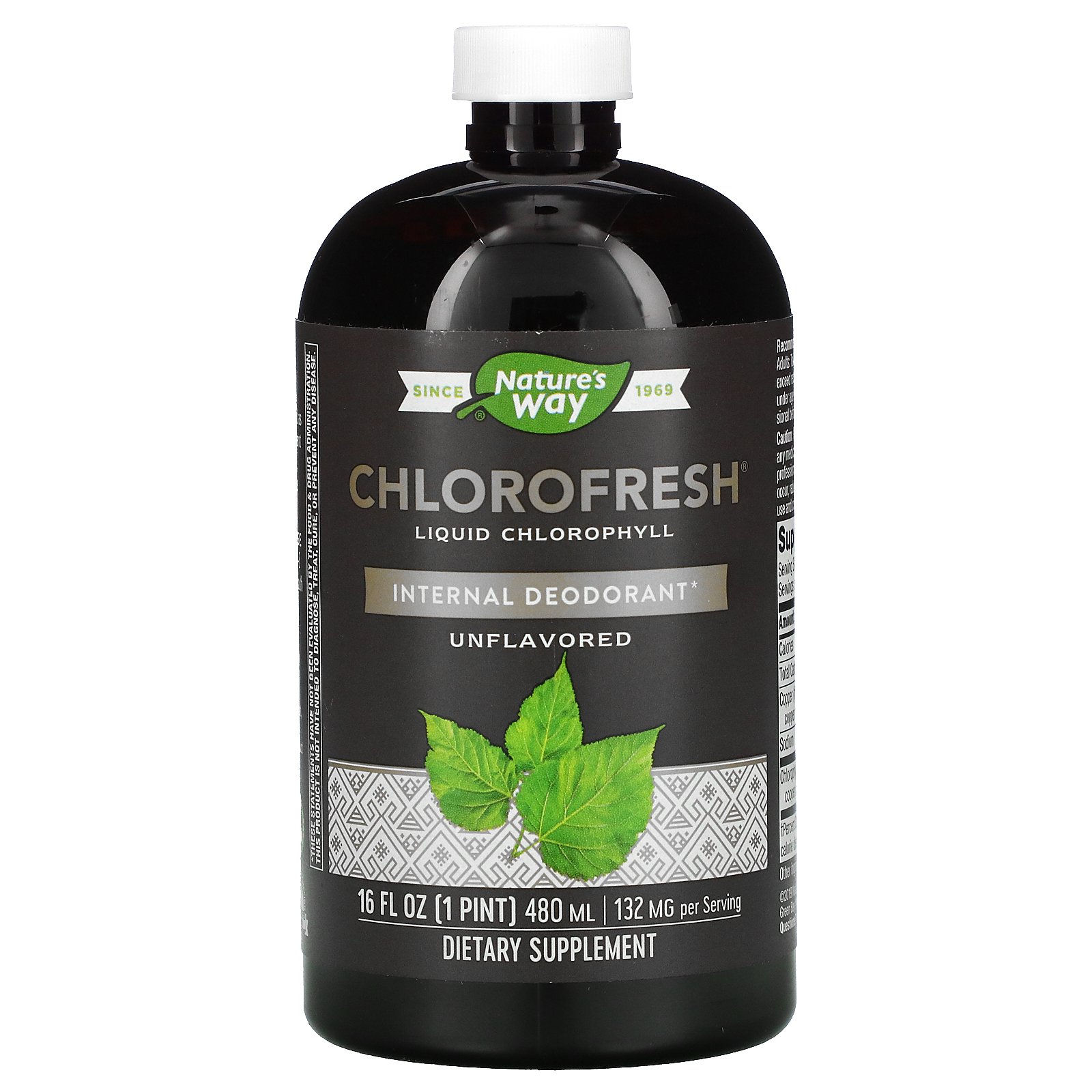 

Жидкий хлорофилл Натур Вей со вкусом мяты Nature's Way Liquid Chlorophyll Chlorofresh 480 мл