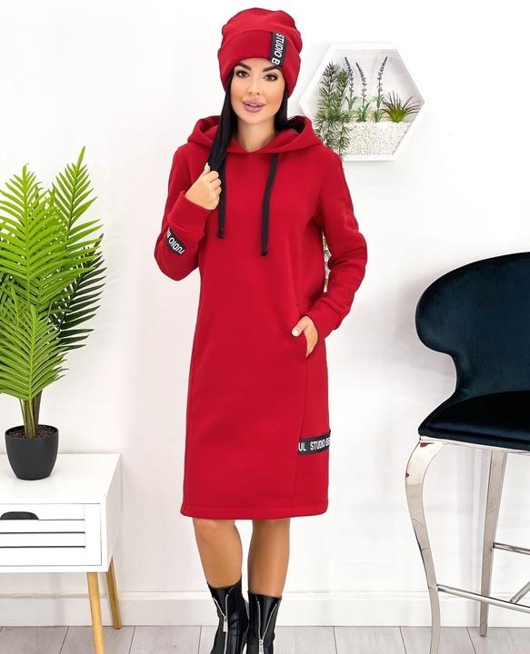 

Платье G&M k-85477 - Размер цвет красный, Платье G&M k-85477 42-44 Размер цвет красный