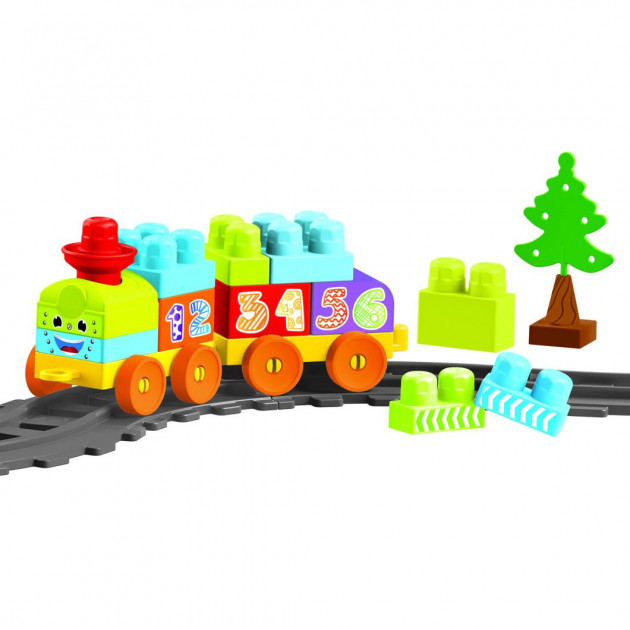 

Конструктор Baby Blocks Мои первые кубики Железная дорога 1,(41460)