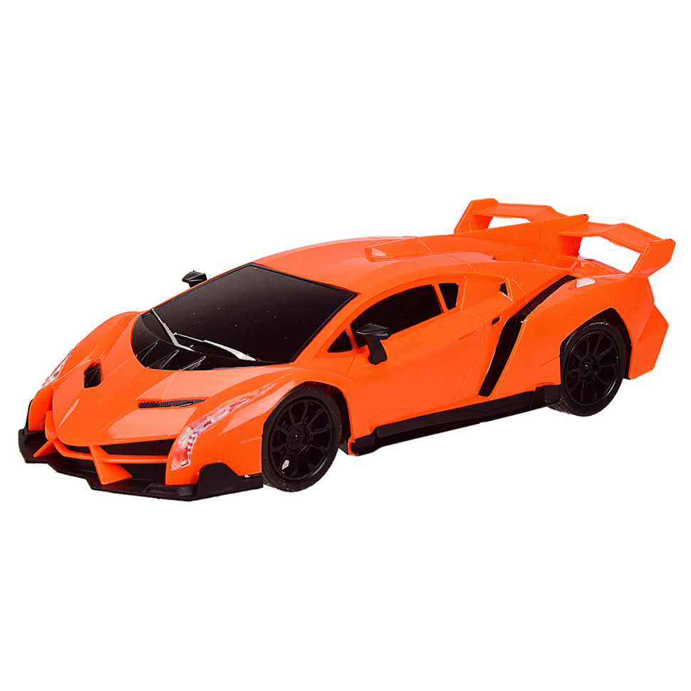

Машинка на радиоуправлении Lamborghini JiaxingYuan 8819-3A, педали+руль (Оранжевый)