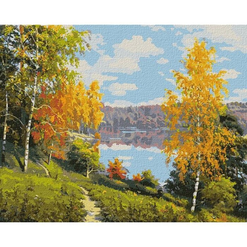 

Картина по номерам Осенний день Идейка KHO2844 40х50 см