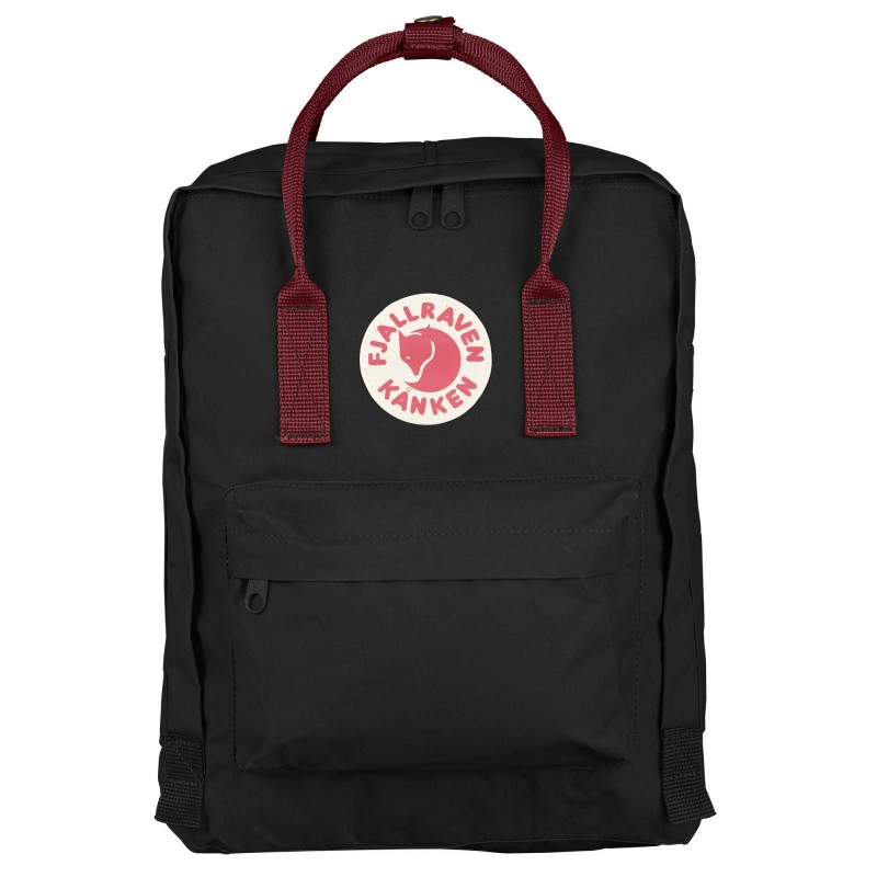 

Рюкзак Fjallraven Kanken Mini Black-Ox Red