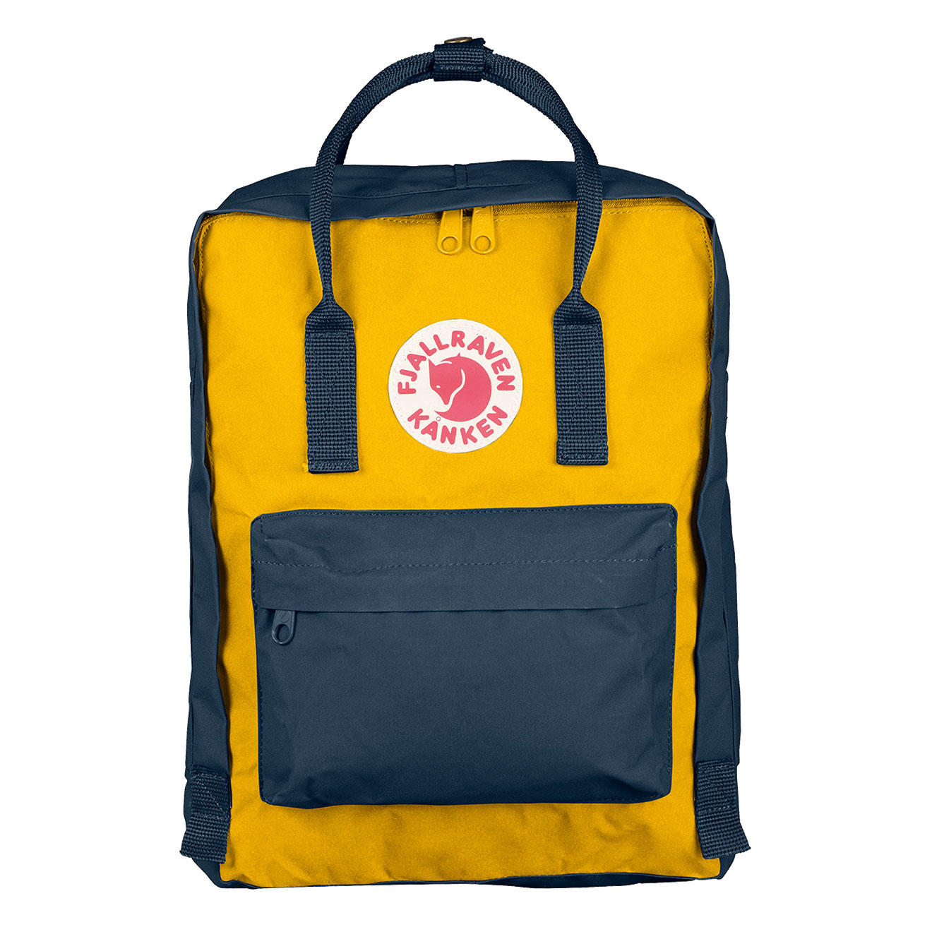 

Рюкзак Fjallraven Kanken Classic Navy-Warm Yellow