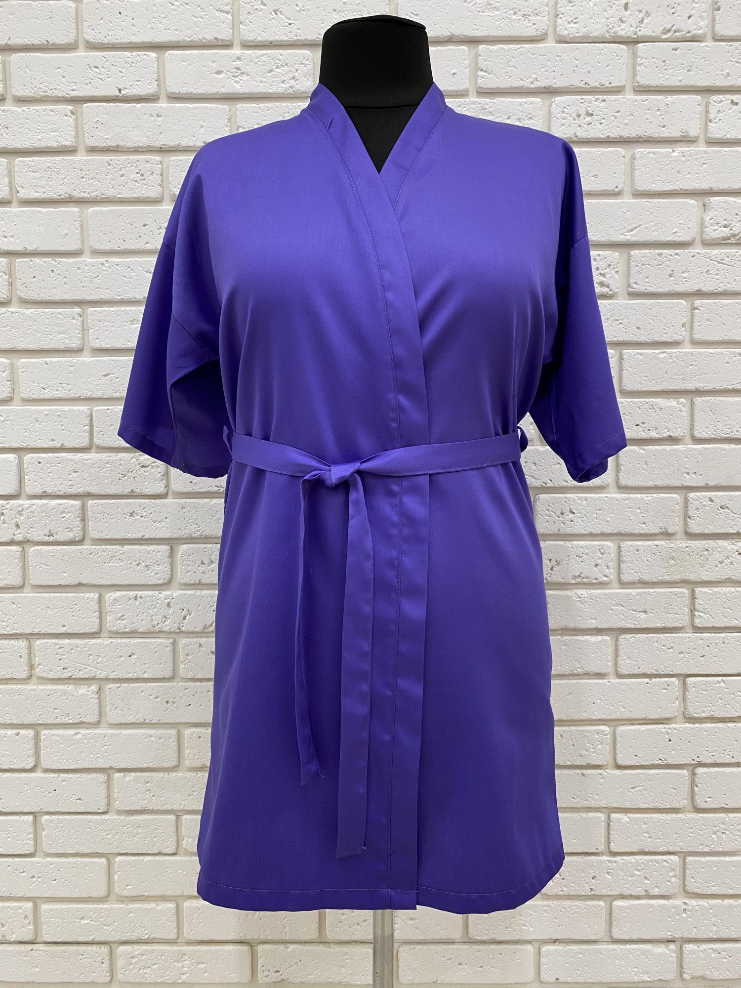 

Халат сатиновый NOSTRA Violet, Халат сатиновый NOSTRA Violet XL