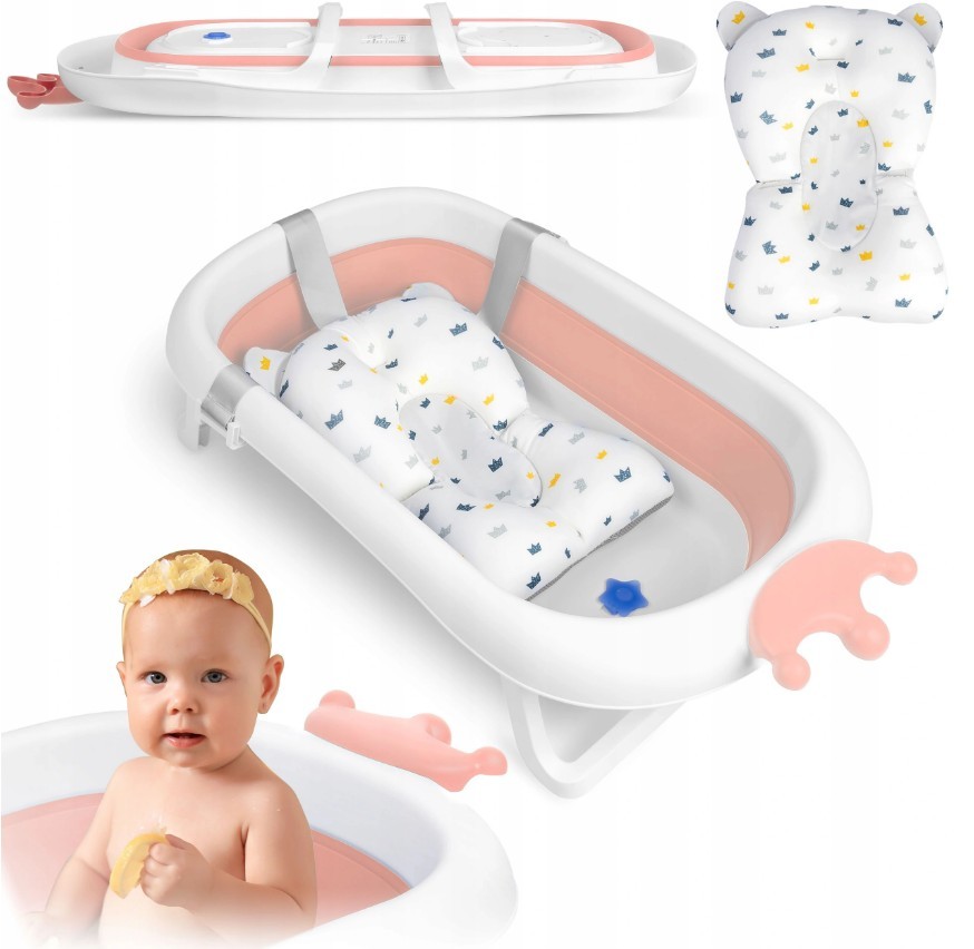 

Ванночка детская складная Ricokids + подушка