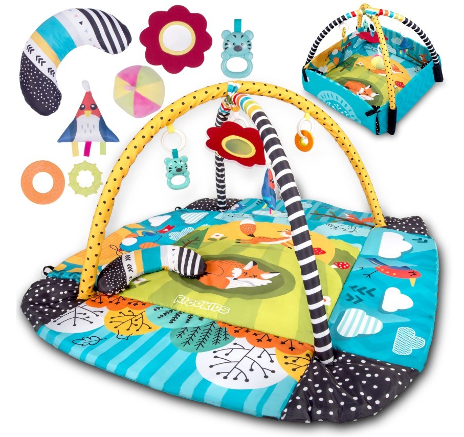 

Коврик развивающий интерактивный Ricokids Lisek 7317