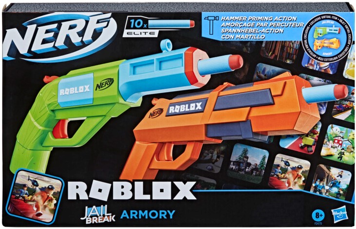 

Набор бластеров Hasbro Nerf Роблокс Джаилбрейк Армор (F2479) (5010993878819)
