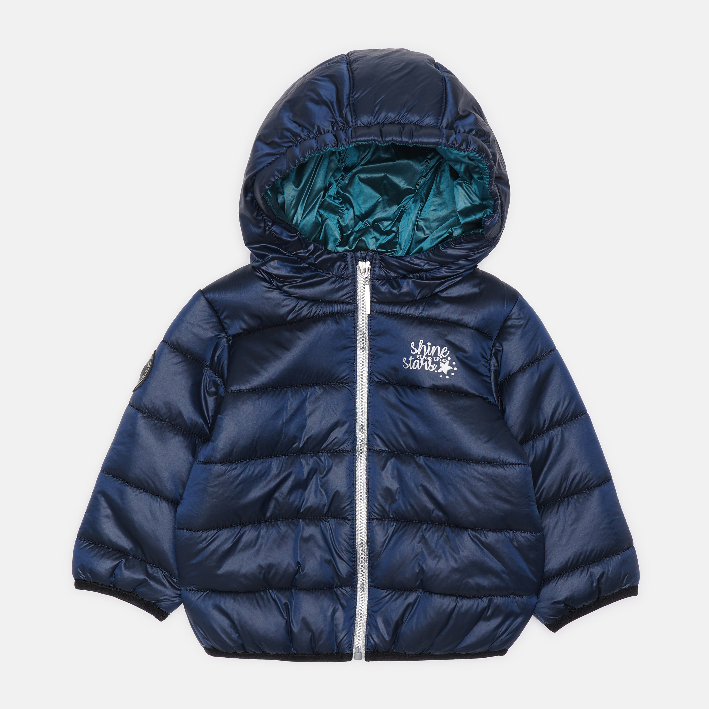 Акція на Дитяча демісезонна куртка для дівчинки Evolution 25-ВД-20 104 см Синя від Rozetka