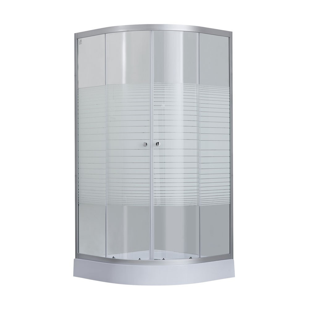 

Душевая кабина на низком поддоне 80 на 80 см Lidz Wieza SC80x80.SAT.LOW.L