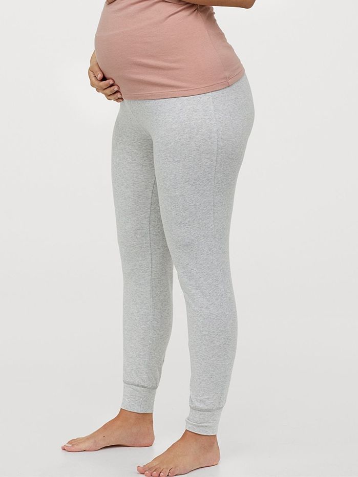 

Лосины для беременных H&M 8093502b45 М Светло-серые