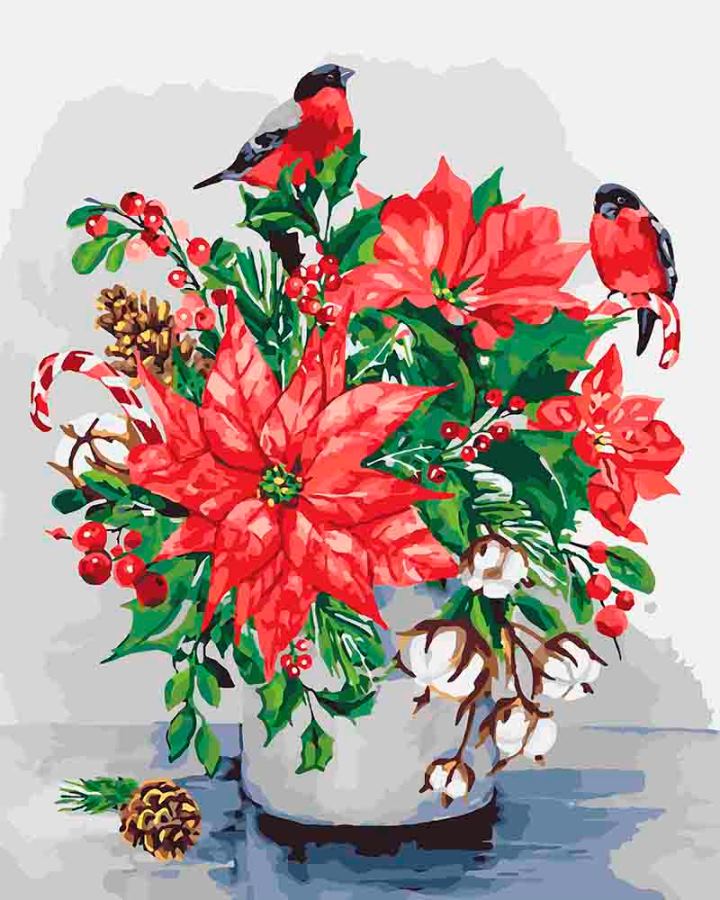 

Картина по номерам Идейка Зимний букет, 40 х 50 см (KHO3025) (Без коробки)