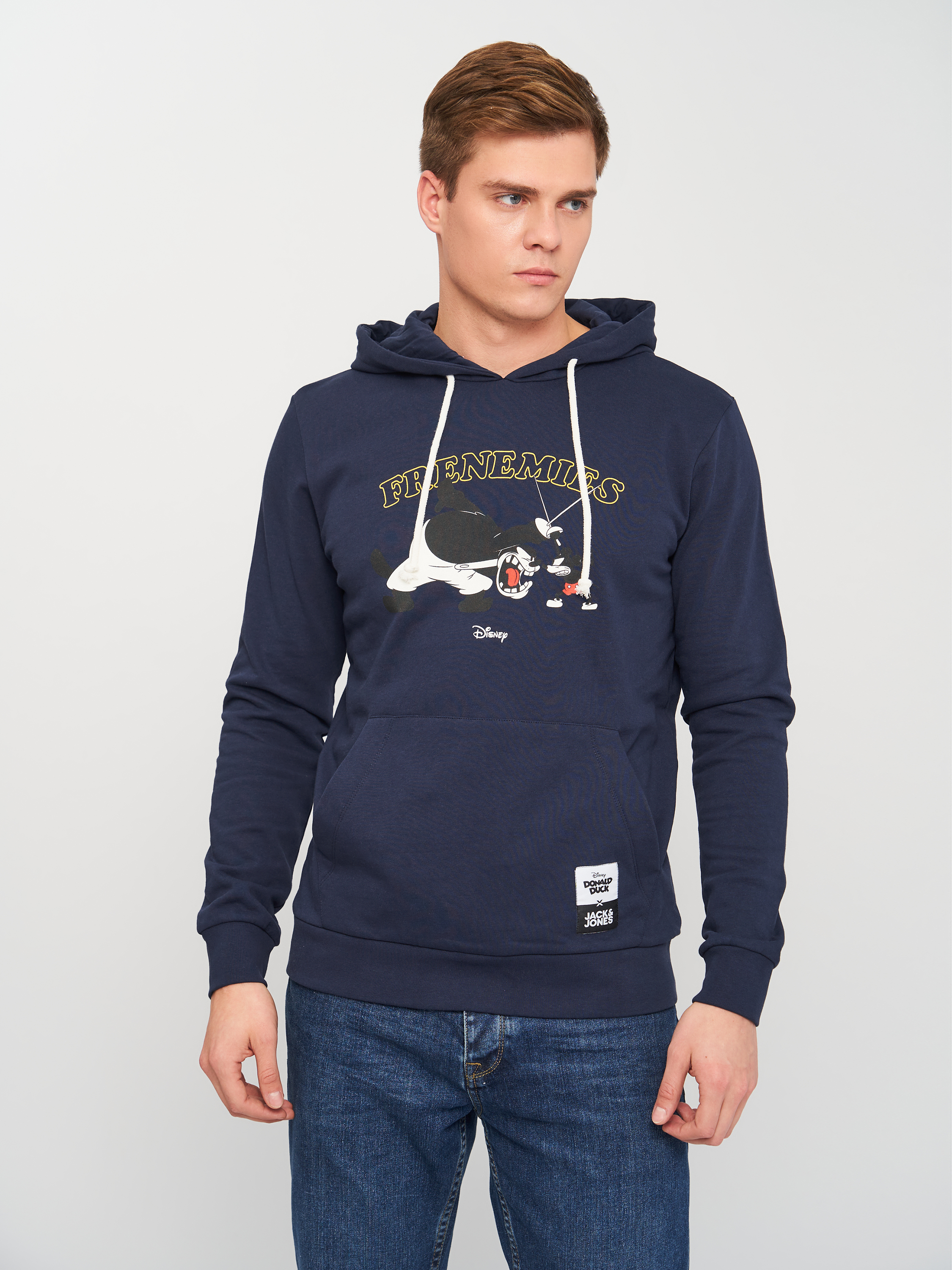 

Худи Jack & Jones XAZ258136JACU  Темно-синее с принтом, Худи Jack & Jones XAZ258136JACU L Темно-синее с принтом