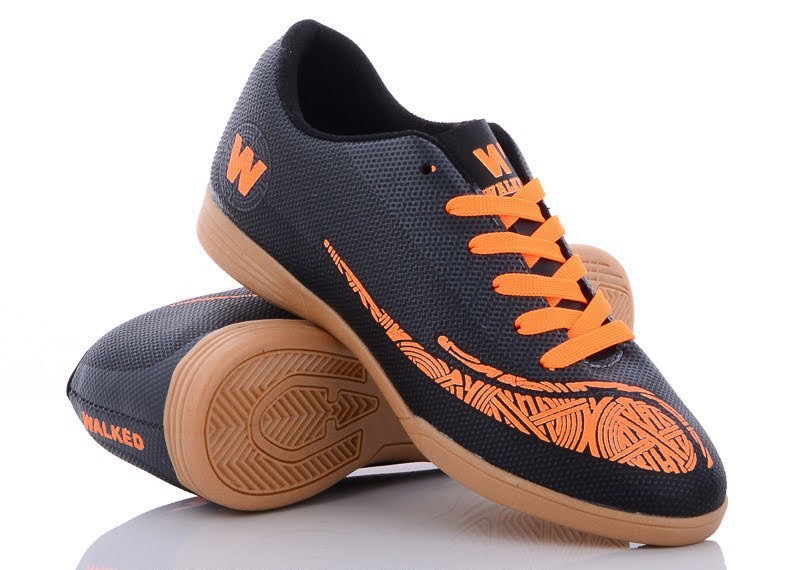 

Футзалки (бампы) Walked Drop-44 35 размер 22.5 см black\orange