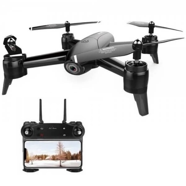 

Квадрокоптер Visuo SG-106 с двумя камерами FPV до 22 минут Черный