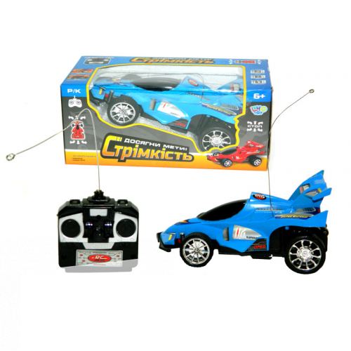 

Машина на радиоуправлении гоночна Limo Toy 0909S-4F Синяя