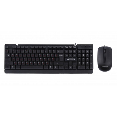 

Комплект Maxxter KMS-CM-01-UA USB Black (KMS-CM-01-UA)