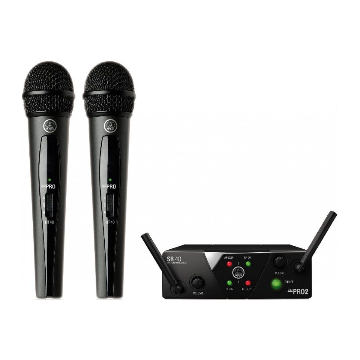 

Радиосистема AKG WMS40 MINI2 VOCALSET BD US25B/D (WMS40 MINI2 VOCAL SET BD US25B/D)