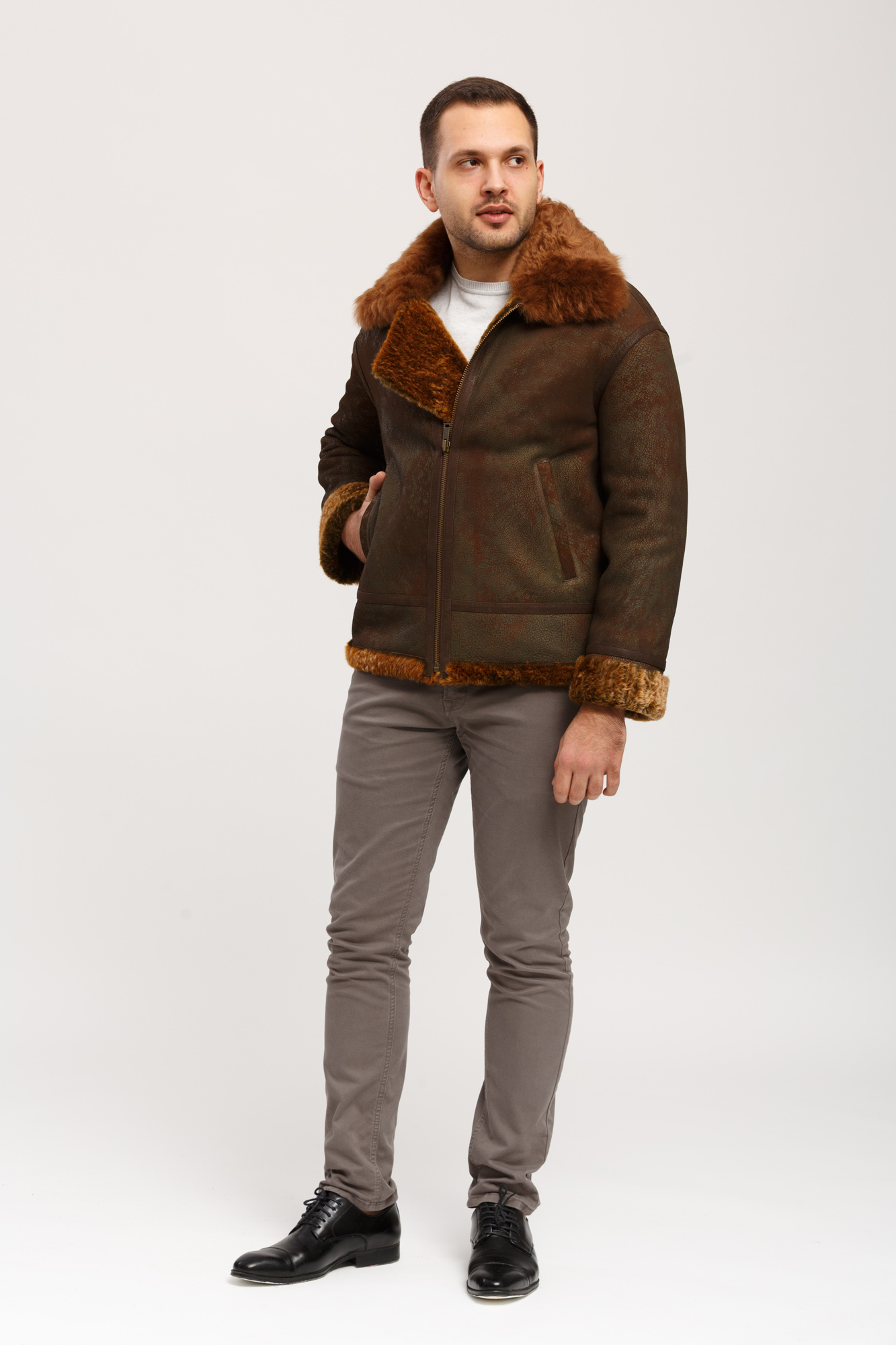 

Дублёнка Paulo Framinco  Коричневый (20-KK50177, Дублёнка Paulo Framinco 38 Коричневый (20-KK50177)