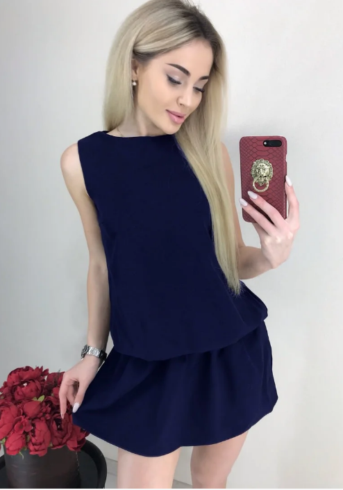 

Женский сарафан Fashion Woman GF000914 р46/48 синий