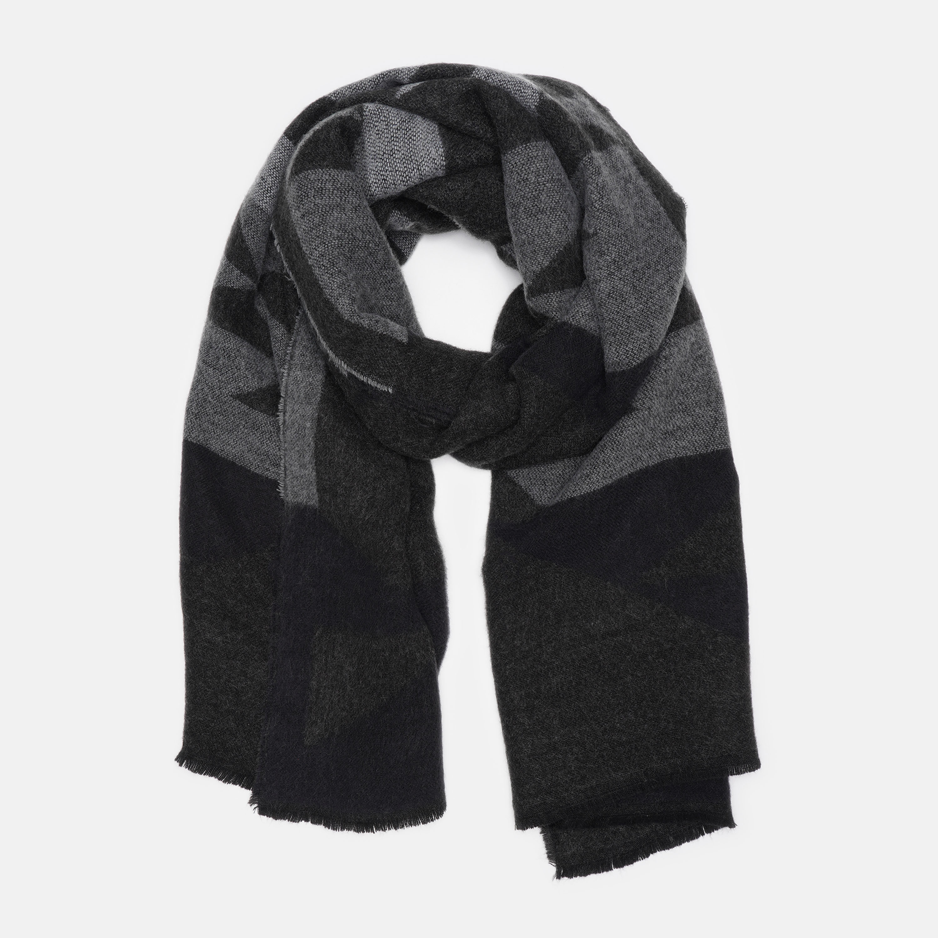 

Шарф H&M 7608790wtt 60х200 см Темно-серый