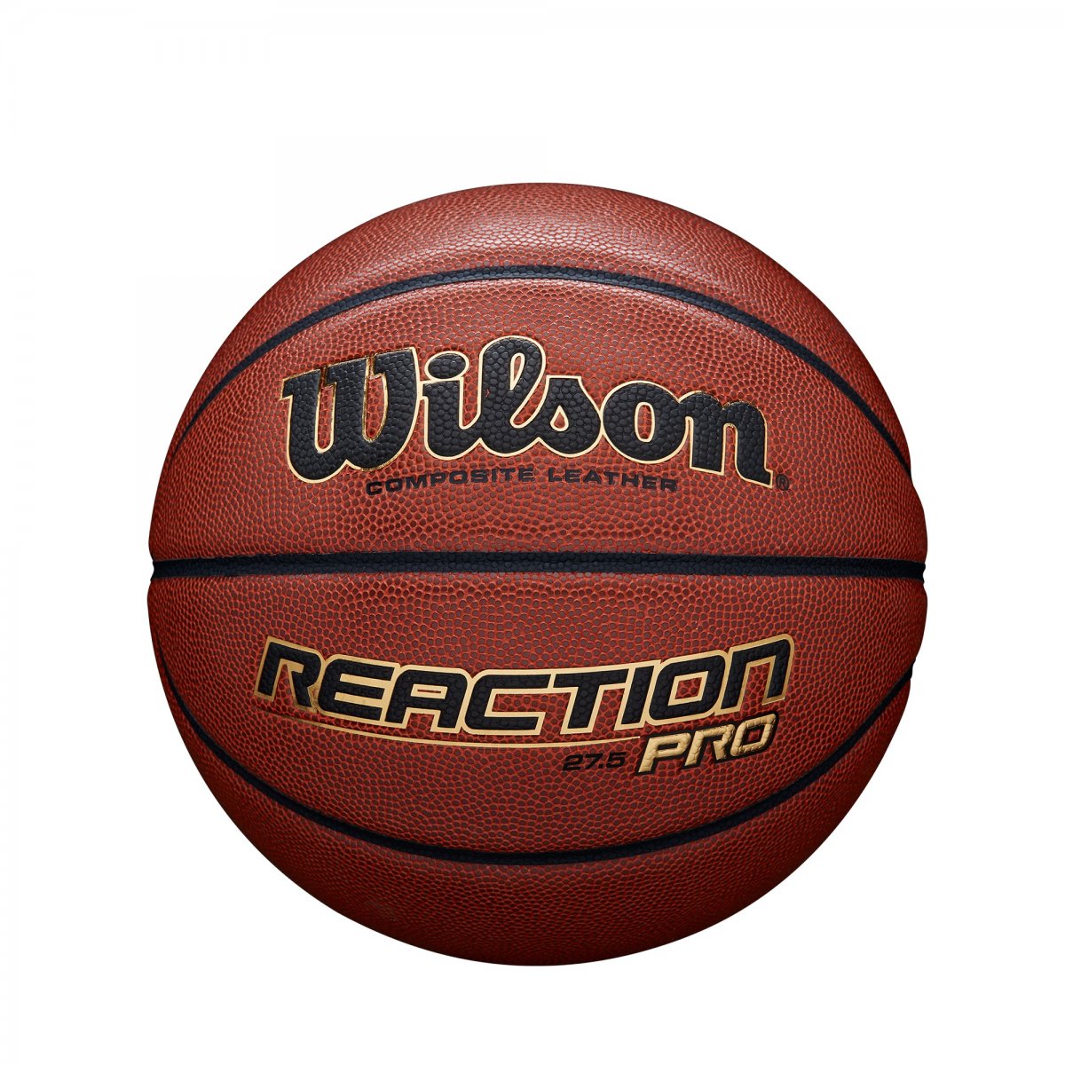 

Мяч баскетбольный Wilson REACTION PRO 275 BBALL №5 коричневый WTB10139XB05